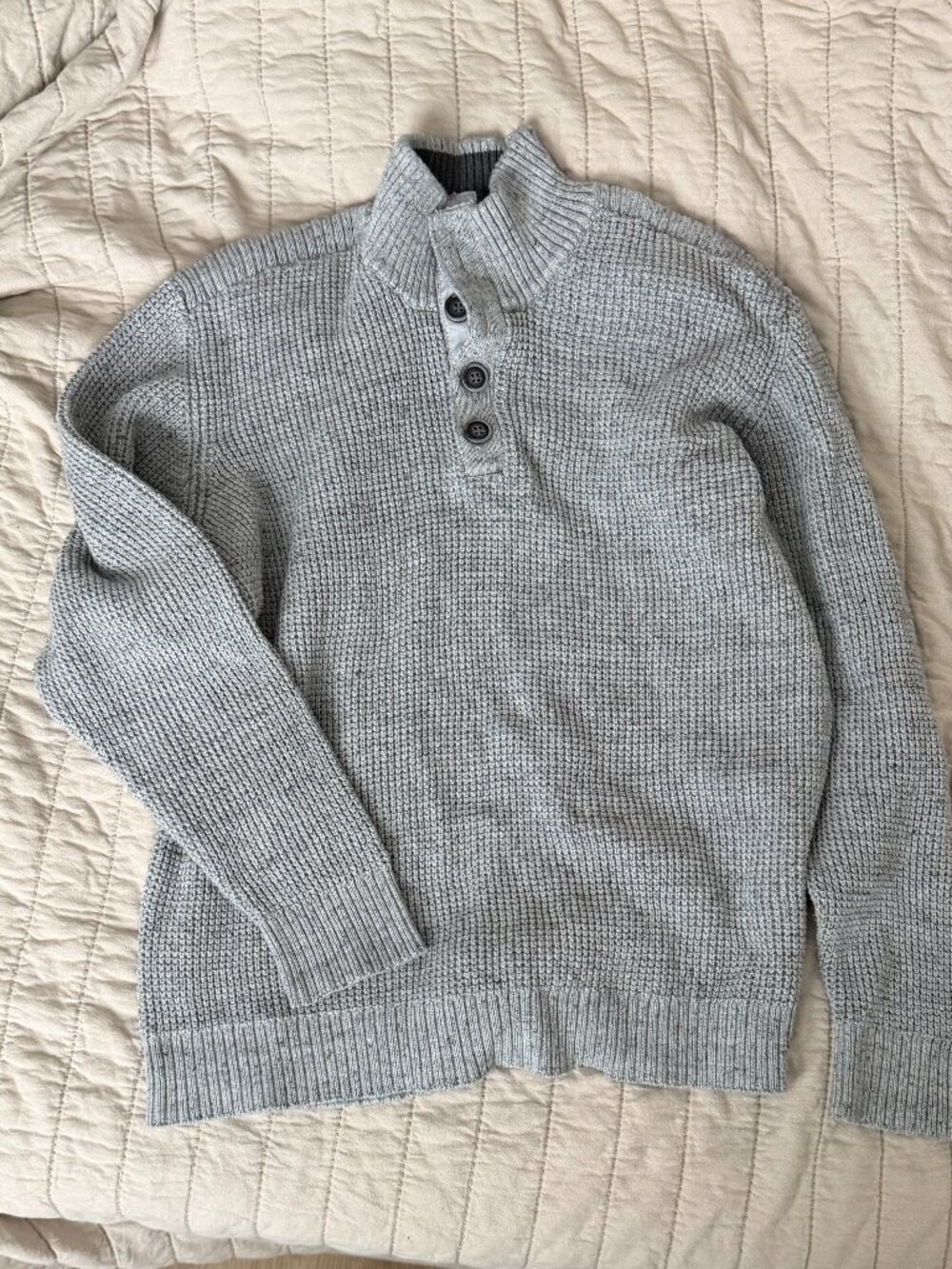 Flag & Anthem 1/4 Mock Neck Sweater